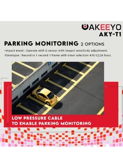 AKEEYO AKEEYO AKY-T1 4k Ultra HD 3-inch Compact Dash Cam Front and Rear Camera  - Image 4