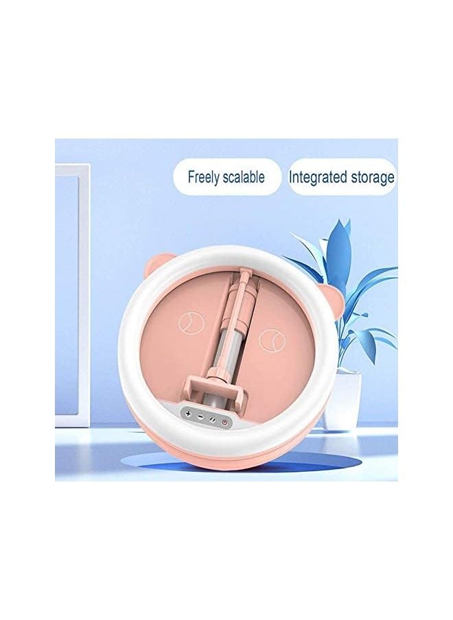 SCIENISH Ring Light For Makeup Model And Products With Lighting And Phone Holder  - Image 3