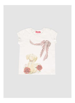 milou Printed Round Short Sleeve T-Shirt  - Image 1