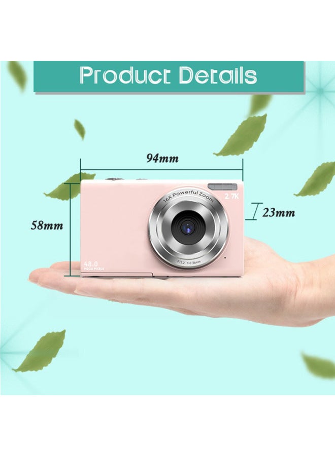 Neutral High-definition Digital Camera Student Model Kidsren's Home Mini Selfie Camera Shooting 4k - Image 3