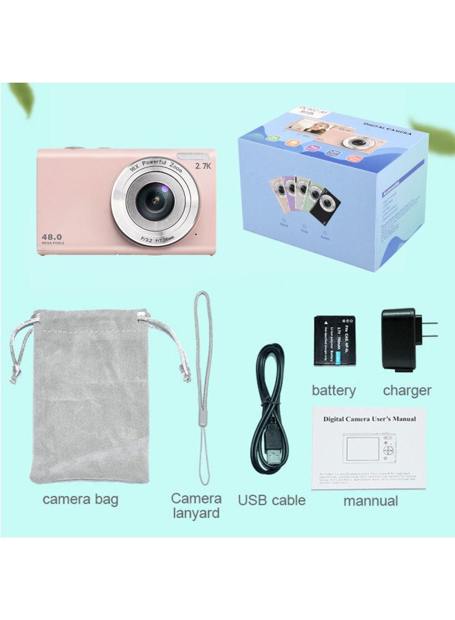 Neutral High-definition Digital Camera Student Model Kidsren's Home Mini Selfie Camera Shooting 4k - Image 4