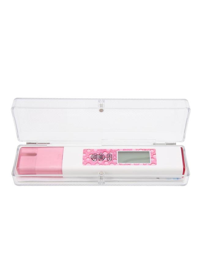 Thoraya 4 in 1 Water Tester PH Meter TDS Meter Clear Value Backlit Display Digital Water Tester for Aquarium Swimming PoolPink  - Image 3
