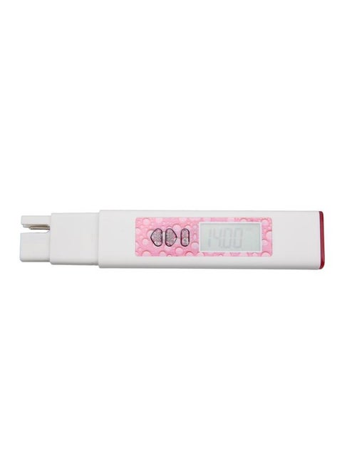 4 in 1 Water Tester PH Meter TDS Meter Clear Value Backlit Display Digital Water Tester for Aquarium Swimming PoolPink