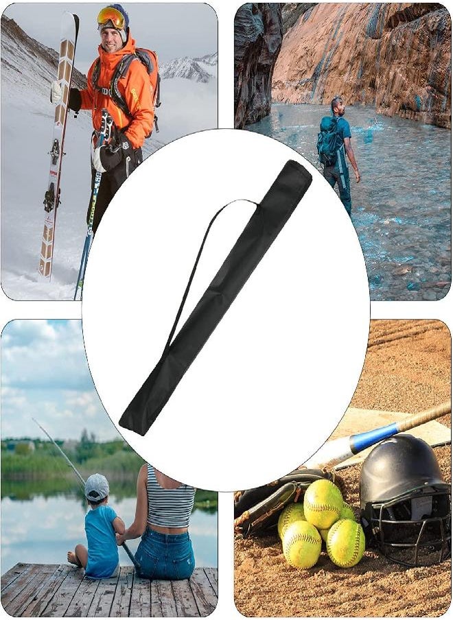 COSMOS - Black Color Portable Carrying Bag For Walking Stick Trekking Hiking Poles, 29 Inches Length - Image 1