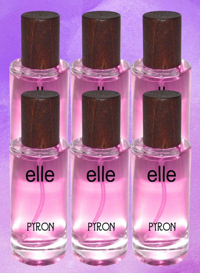 بيرون 6 قطع عطر إيلي للصبايا 50 مل - Image 1