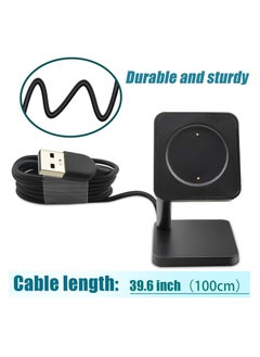 Y&D Replacement Charger Stand, Compatible with Amazfit GTR 3, 3 Pro, GTS Smart Watch,Charging Dock USB Cable Fit for Watch  - Image 4