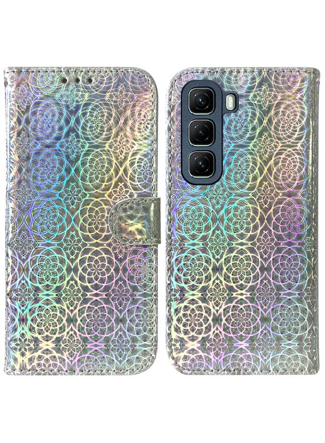 S-TOP Case For Infinix Hot 50 5G Colorful Magnetic Buckle Leather Phone Case - Image 1