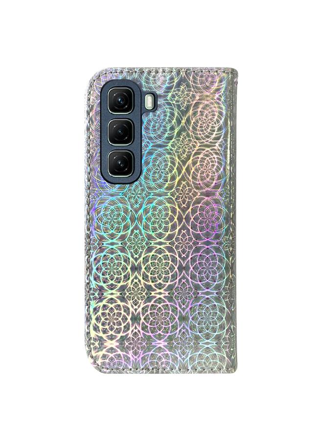 S-TOP Case For Infinix Hot 50 5G Colorful Magnetic Buckle Leather Phone Case - Image 3