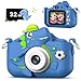 Cimizi Dinosaur Kids Camera for Boys Girls Toddler Digital Selfie Camera with Cute Protective Cover and 32G SD Card Christmas Birthday Gifts Toys for 3 4 5 6 7 8 9 10 11 12 Years Old Little Girls and Boys - Image 3