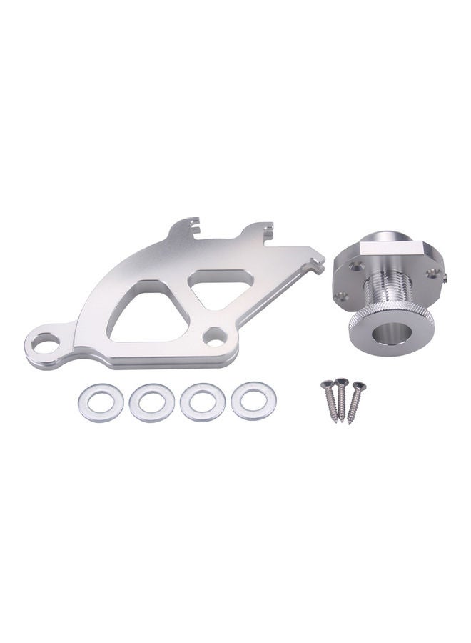 Bluejw Billet Firewall Adjuster And Triple Hook Clutch Quadrant Replacement Kit For 79-04 Ford Mustang - Image 1