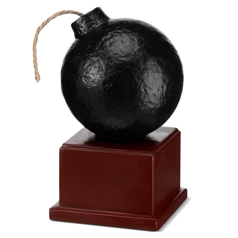 Nosiny 55 Inch Bomb Trophy Army Bomb Awards Funny Trophy for Employee Workers Adults Teens Office Party Decorations - Image 2