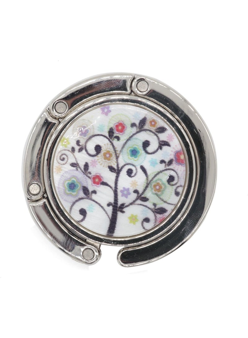 BEAVOING Set of 6 Mixed Pattern Foldable Womens Bag Purse Hook Handbag Hanger Holder - Image 5