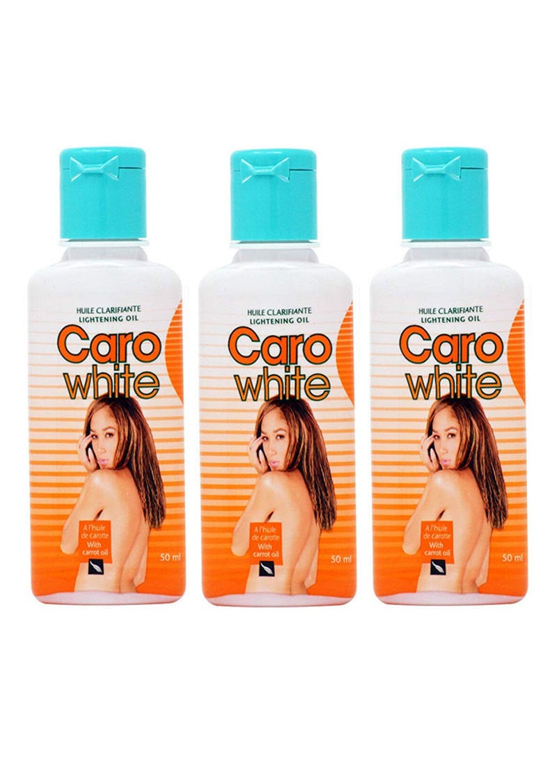 CARO WHITE 3-Piece Lightening Moisturizer Oil Set 