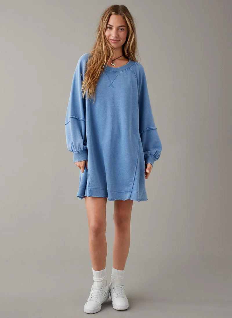 American Eagle Cotton Terry Dress