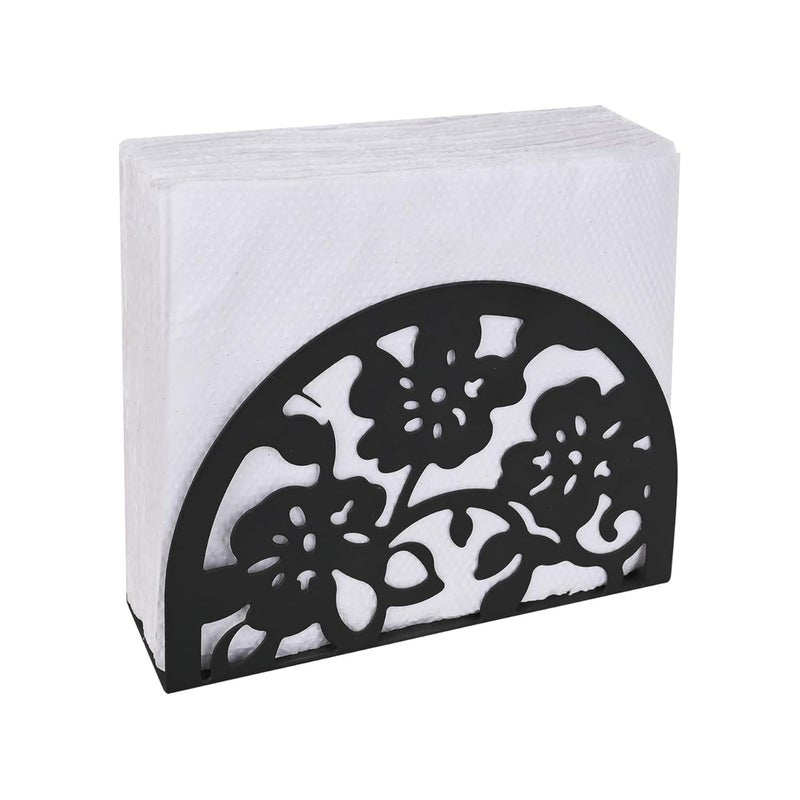 Toxen Metal Napkin Holder for Home Kitchen Restaurant Picnic Life Tree Design Tabletop Paper Organizer Upright Tissue Dispenser 2 - Image 1