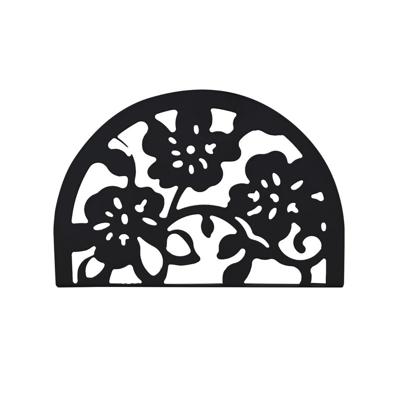 Toxen Metal Napkin Holder for Home Kitchen Restaurant Picnic Life Tree Design Tabletop Paper Organizer Upright Tissue Dispenser 2 - Image 5