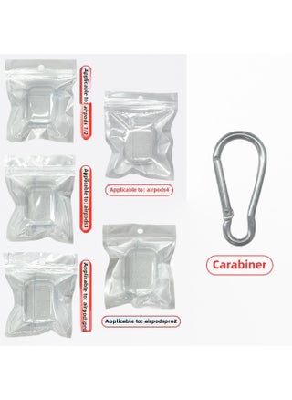 Tpu Transparent Earphone Set Material For Apple Bluetooth Headset Pro2 Generation Airpods Bluetooth Headset Protective Cover-Color:TPU Soft Shell + Pearlescent Bag + Mountaineering Buckle-Applicable Model:Airpods (pro2--with Ear Hooks) Fifth Generation - pzsku/Z05BCC5A79F762AA7E90FZ/45/_/1742202894/36d81329-c005-48ec-93ba-88303fd2aea5