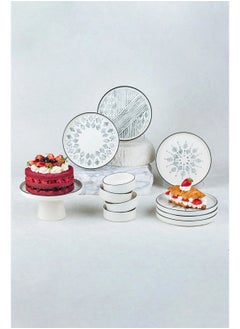 Kitchen Life طقم إفطار سيراميك 6 افراد - 11 قطعه  - Image 4