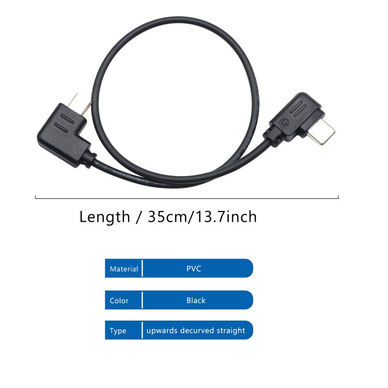 LingoFoto RSS Control Cable, USB-C to Multi-USB Multi-Camera Control Cable for DJI Ronin-SC to for Sony A9, A7, A7S, A7/A7S/A7R II, A7/A7R III 30cm (Upwards) - Image 2