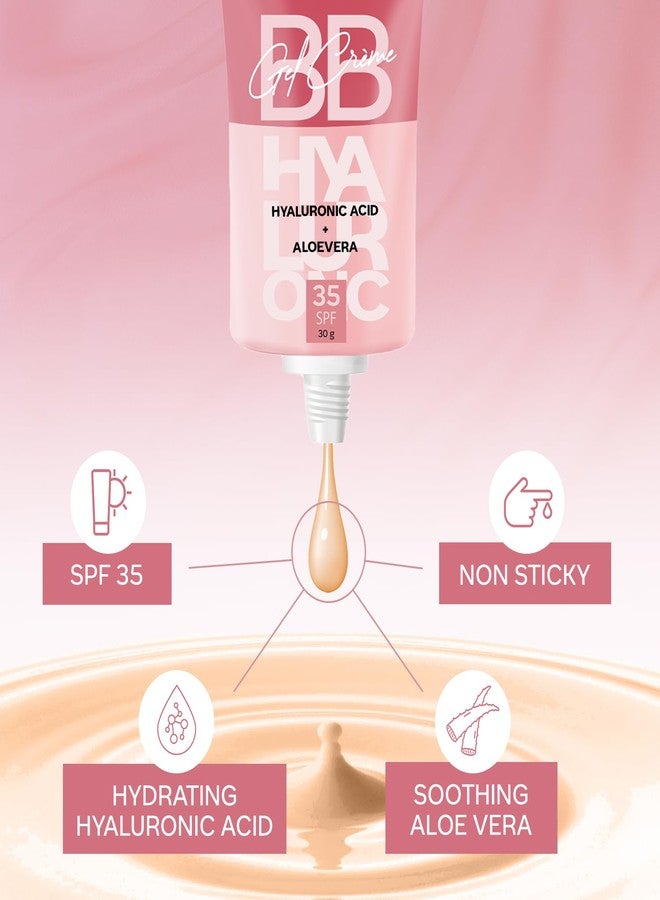 FACESCANADA SPF 35 BB Gel Crème - Warm Caramel, 30g | Multitasking | Even Skin Tone | Instant Glow | Smooth Flawless Matte Finish | Hydrating | Lightweight & Nonsticky - Image 3