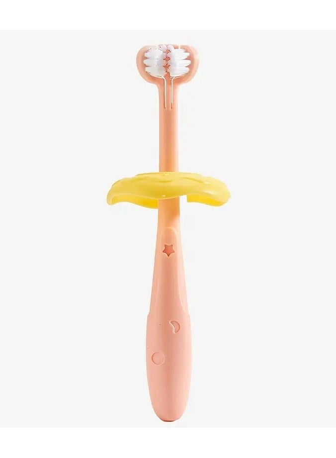 Goolsky Youngsters's Three-sided Toothbrush 1-3 Years Old 1PC - Image 2