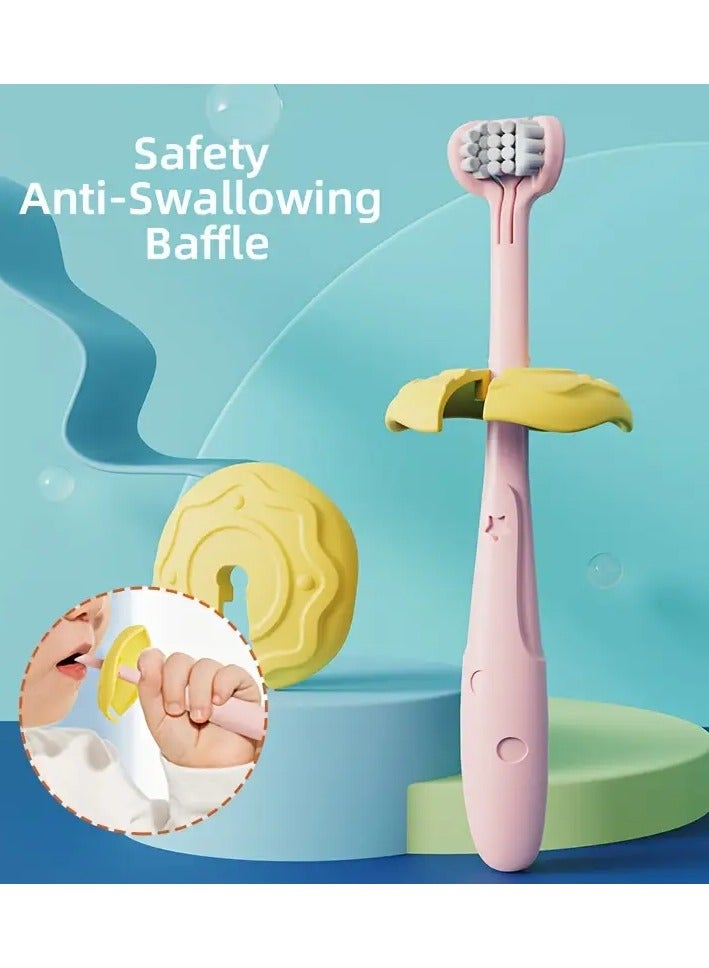 Goolsky Youngsters's Three-sided Toothbrush 1-3 Years Old 1PC - Image 3