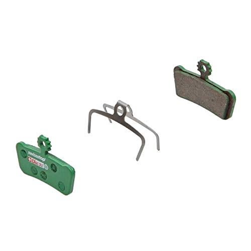 SwissStop Disc C Bicycle Disc Pads Model D31 for Sram Ultimate and Avid Elixir Brake Calipers, Green, Organic - Image 2
