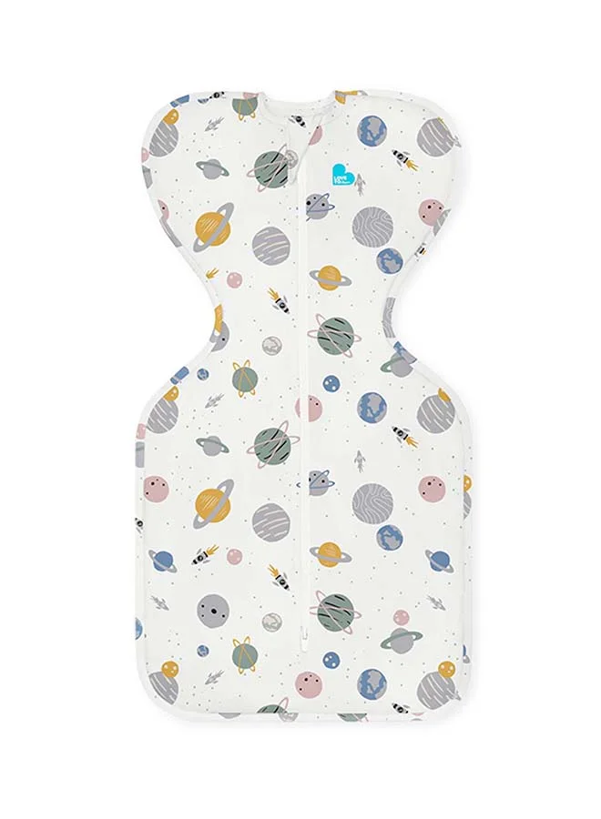 LOVE TO dream Swaddle UP Designer Lite 0.2 Tog, Planet NB