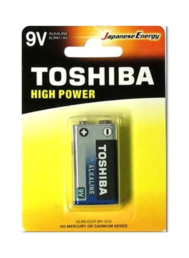 Toshiba Alkaline Battery Silver/Black/Blue - Image 2