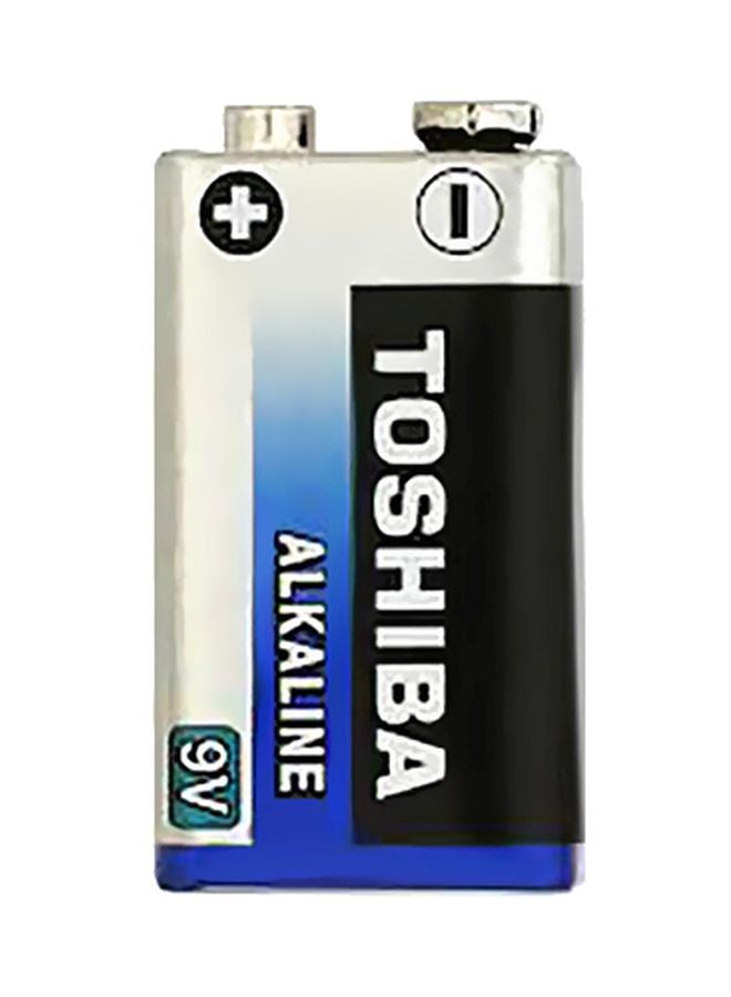 Toshiba Alkaline Battery Silver/Black/Blue - Image 1