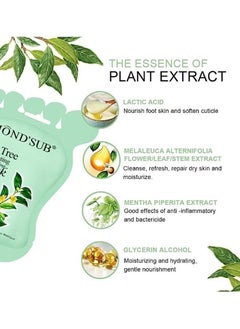 Mond'sub Exfoliating Foot Mask, Feet Baby Soft Smooth Silky Skin  - Image 1