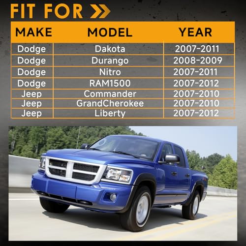 WILDGEAR 53032948AC EGR Valve Fit for Dodge Dakota 20072011Durango 20082009 Nitro 20072011 RAM1500 20072012 for Jeep Commander 20072010 GrandCherokee 20072010 Liberty 20072012 - Image 3