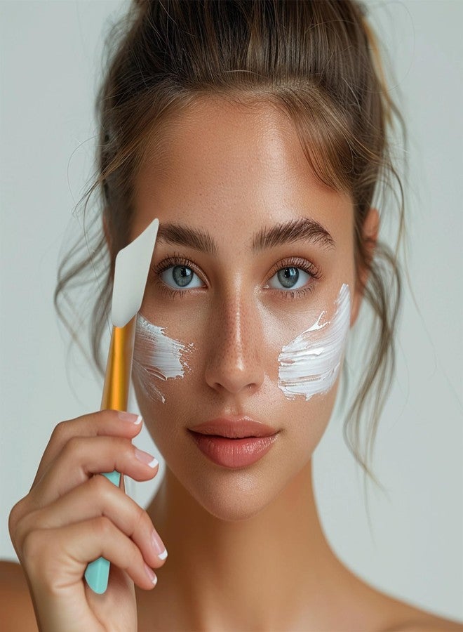 Zoolinn 4-Piece Soft Silicone Face Mask Brushes – Ideal for Mud Masks, Skincare, Body Lotion & Butter - Image 5