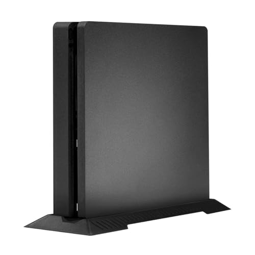 KlsyChry Vertical Stand for PS4 Slim PlayStation 4 Slim Console with Built-in Cooling Vents and Non-Slip Feet - Image 1
