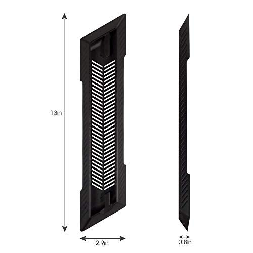 KlsyChry Vertical Stand for PS4 Slim PlayStation 4 Slim Console with Built-in Cooling Vents and Non-Slip Feet - Image 3