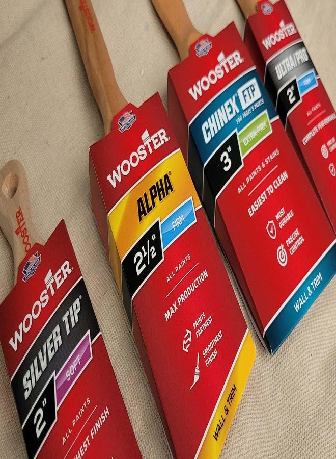 Wooster Brush Q3108 1.5 inch Softip Paintbrush, Pack of 12 - Image 5