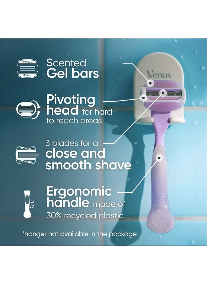 Venus Gillette Venus Comfort Glide Breeze Women's Razor with 2 Refills  - Image 4