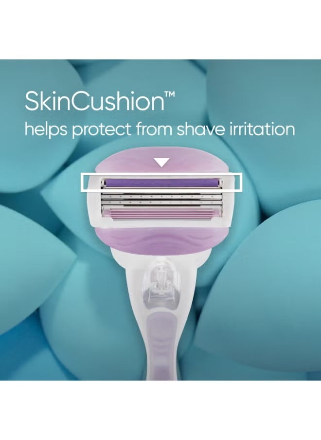 Venus Gillette Venus Comfort Glide Breeze Women's Razor with 2 Refills  - Image 3