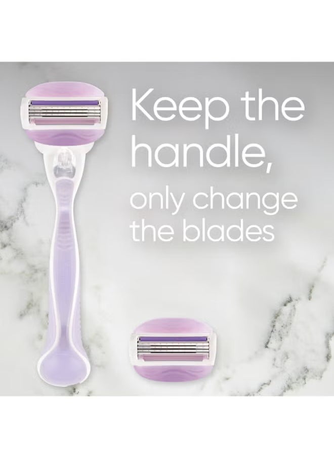Venus Gillette Venus Comfort Glide Breeze Women's Razor with 2 Refills  - Image 5