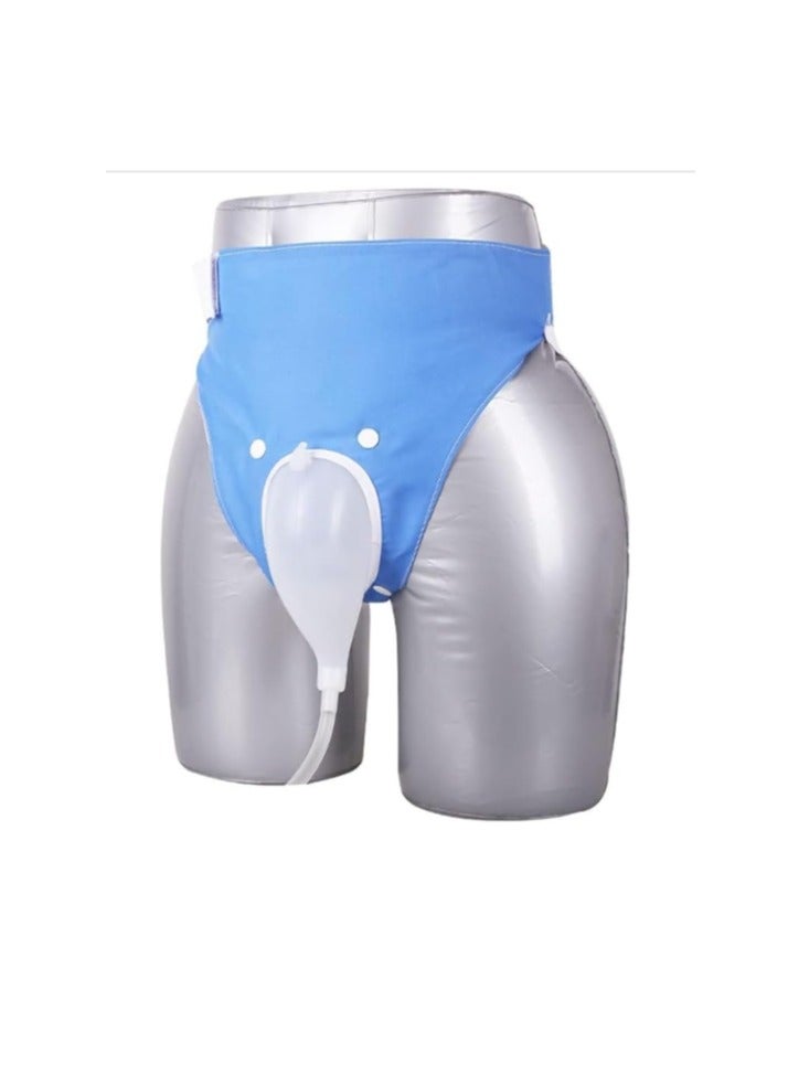 OASIS-TH Reusable Silicone Urine Collector with Portable Wearable Urinary Drainage Bag System Wearable Washable Urinal Collector for Old man while Sleeping Bed Patients for 60+ Years Old  - Image 2