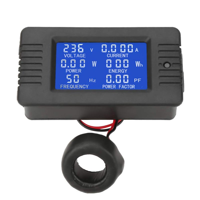 AC Digital Meter Power Energy Voltage Current Tester with 100A Closed Type CT - Image 2
