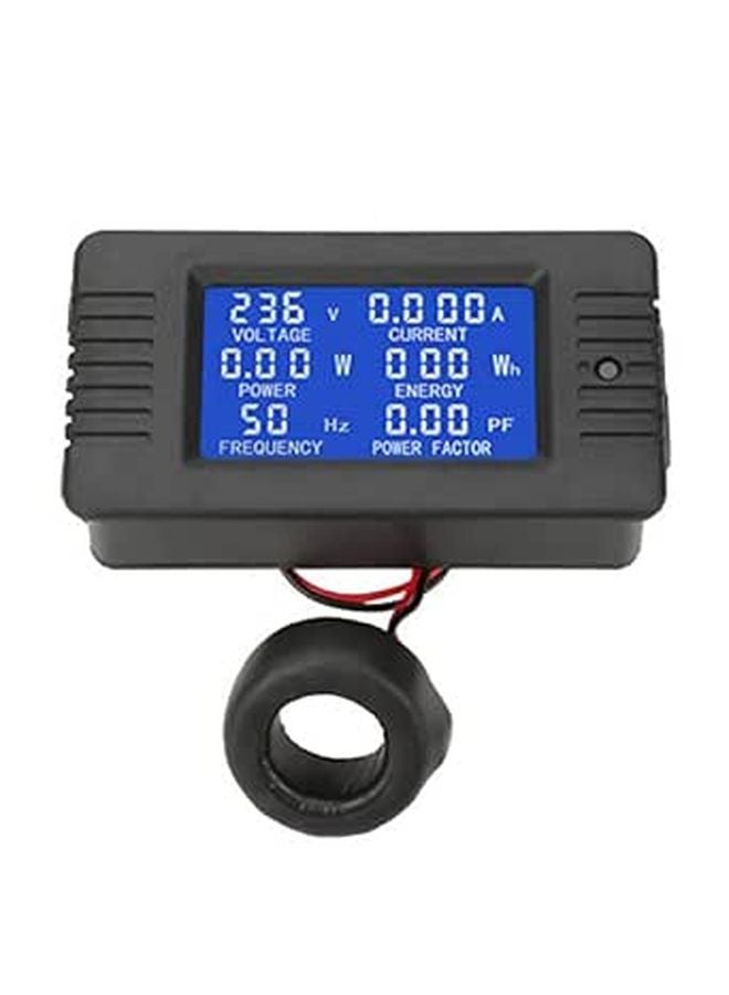 AC Digital Meter Power Energy Voltage Current Tester with 100A Closed Type CT - Image 1
