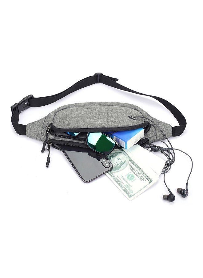 NIBEMINENT Outdoor Sports Waist Fanny Pack Bag for Men Women Travel Running 35 x 1 15cm - Image 3