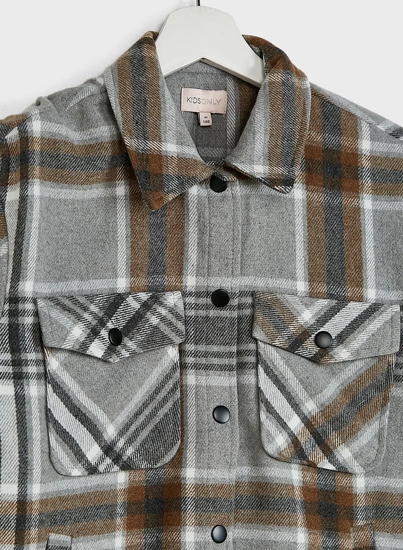 only_kids Kids Checkered Jacket