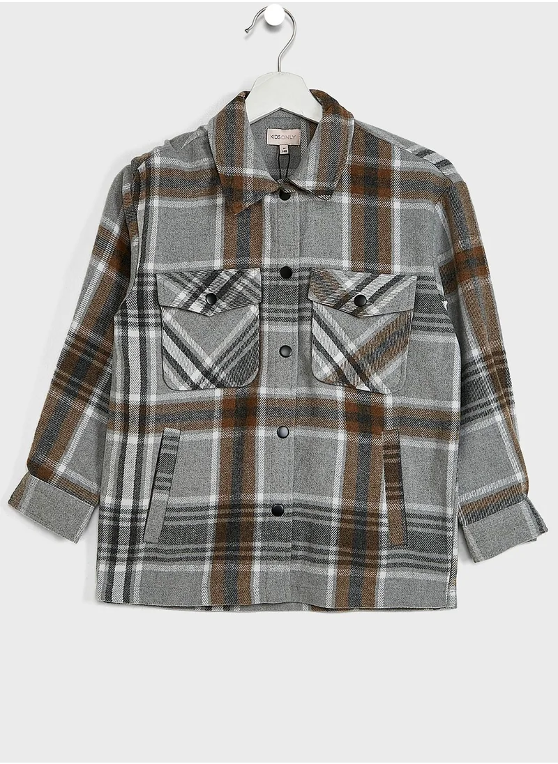 only_kids Kids Checkered Jacket