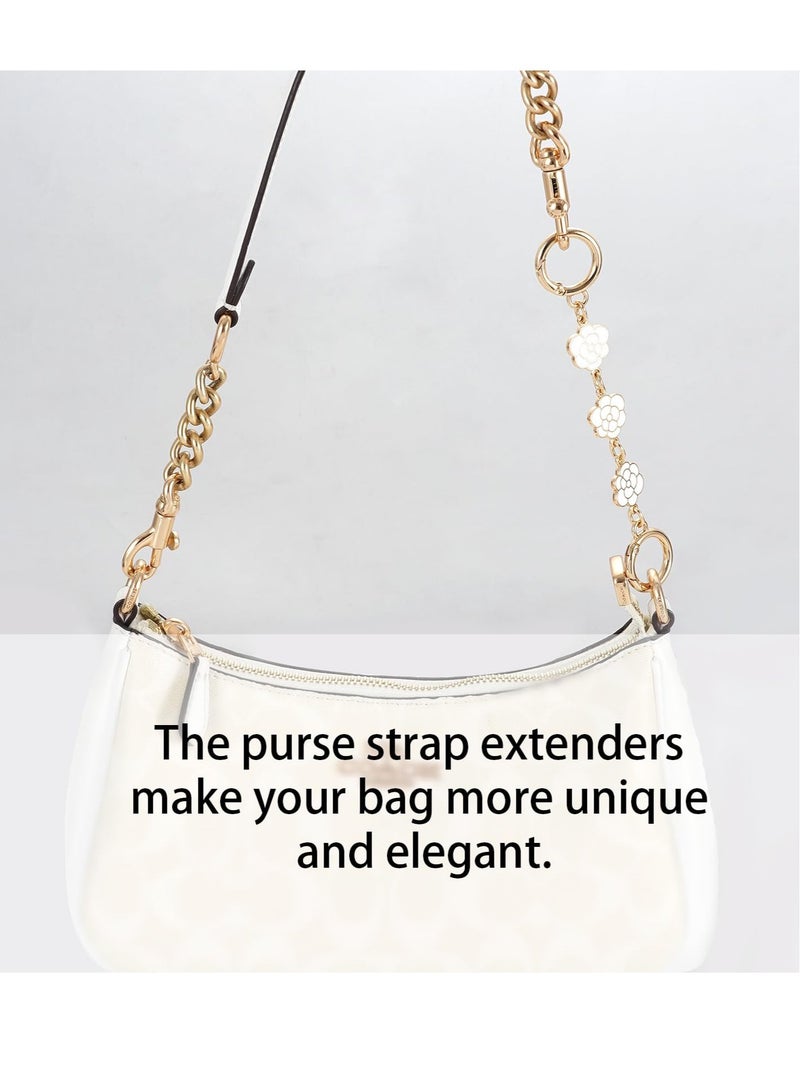 Excefore Purse Strap Extenders, 2 Pcs 5.9 Inches Strap Extenderfor Crossbody Bag Shoulder Bag Shape Decoration Accessories Chain Strap Extender Handbag Replacement Accessory - Image 3