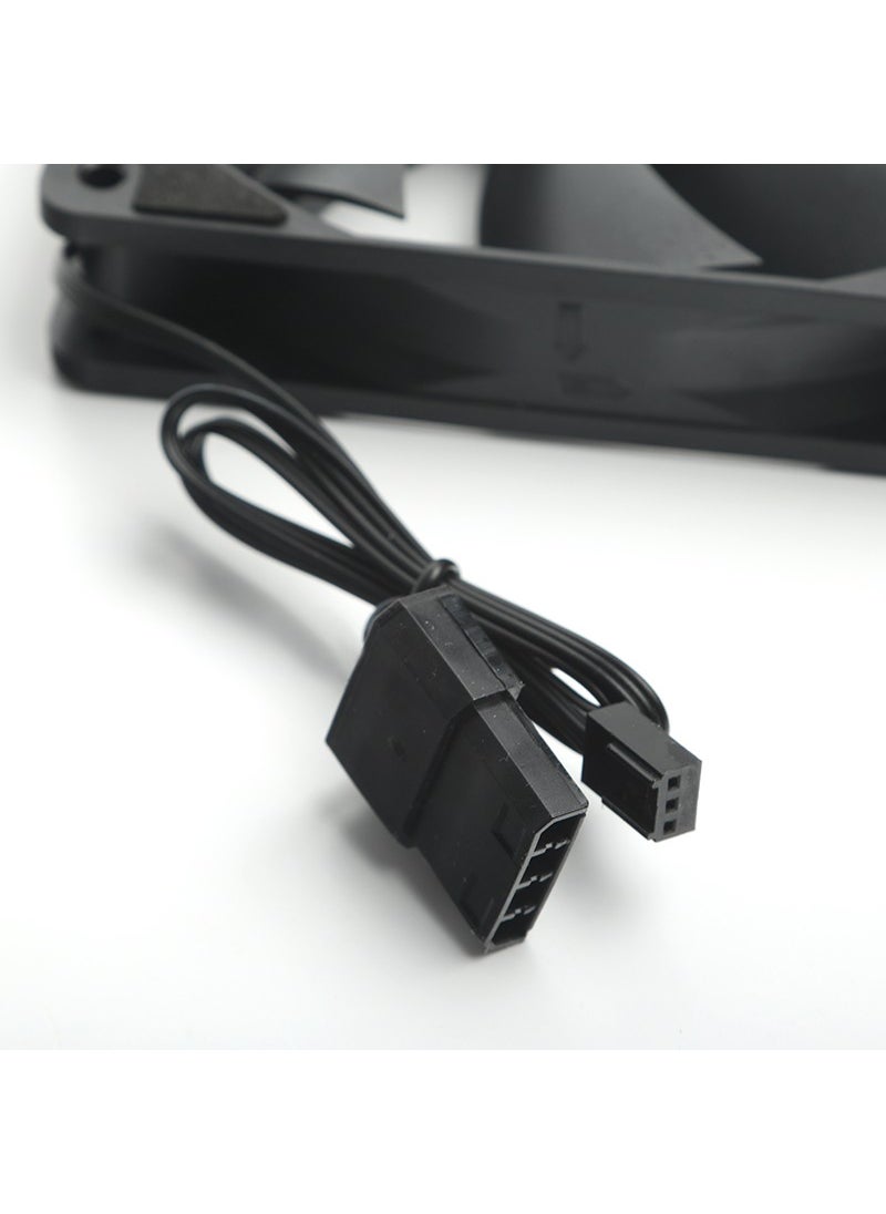 Dark 120mm 36 CFM 1200 RPM Black Case Fan (DKCCF123R)  - Image 3