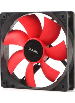 12cm Red Blade Case Fan (DKCCF123R)