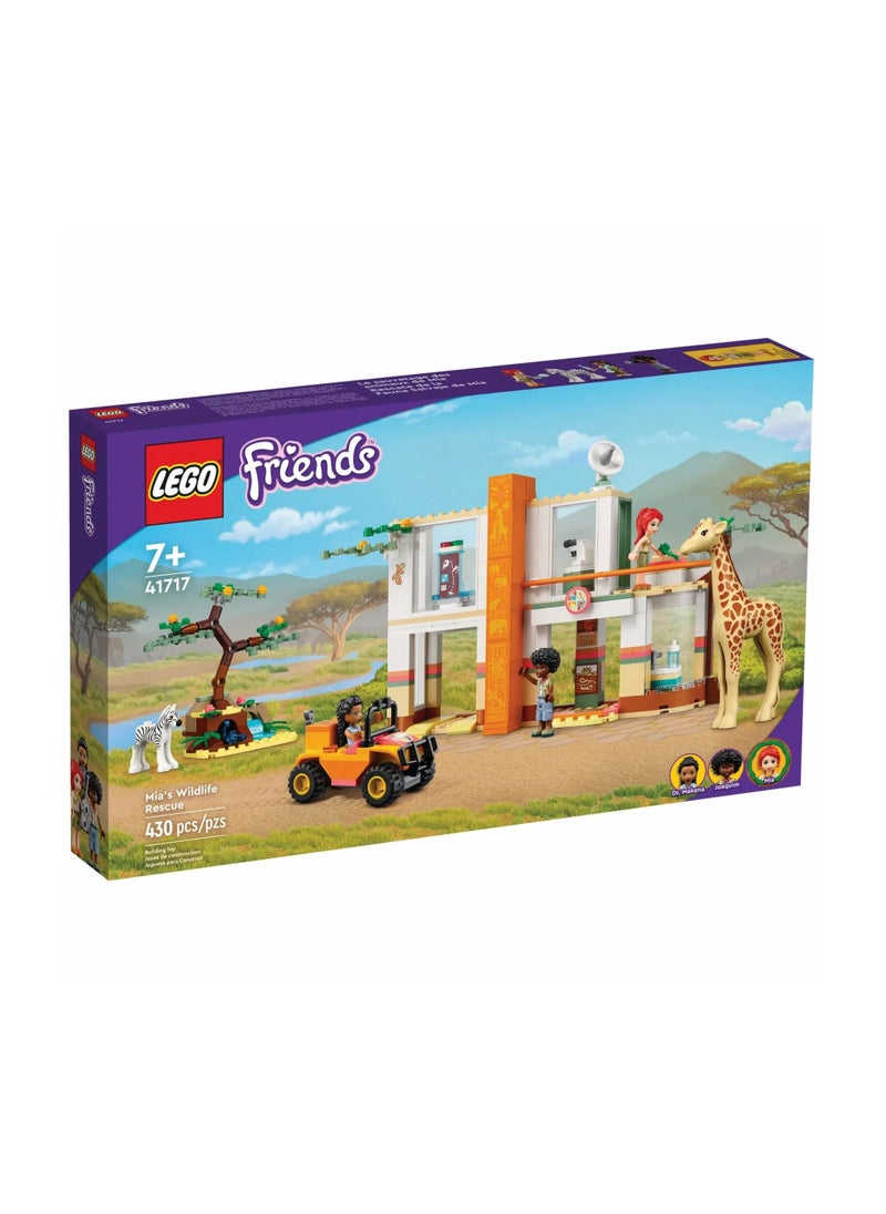 LEGO LEGO - Friends Mia's Wildlife Rescue 430 Pieces - 41717  - Image 1