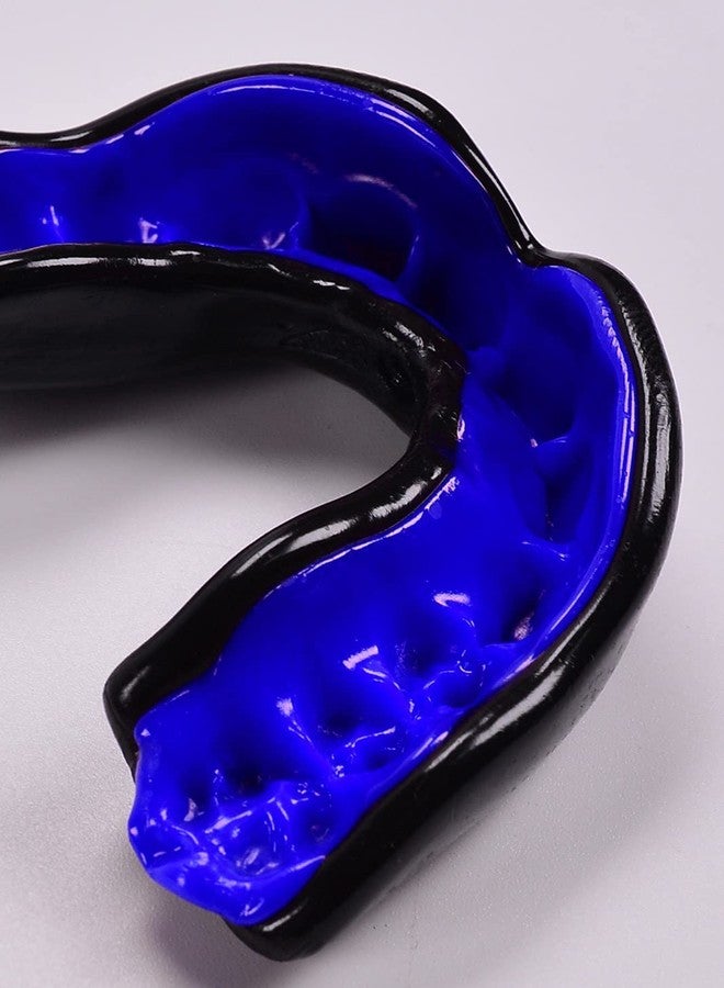 DRANGE واقي أسنان رياضي DRANGE Warrior 2 في 1 للملاكمة، والفنون القتالية المختلطة، والكاراتيه، والتايكوندو، وكرة القدم، وكرة السلة، والهوكي، والجيو جيتسو - واقي فم للكبار والصغار، متوافق مع تقويم الأسنان - Image 5